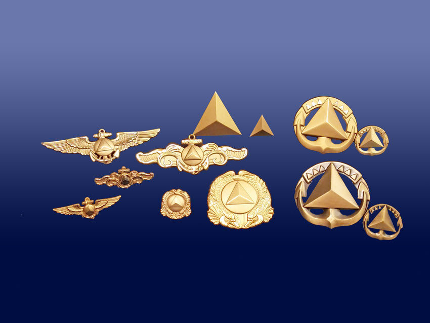 NOAA Metal Pin Badges